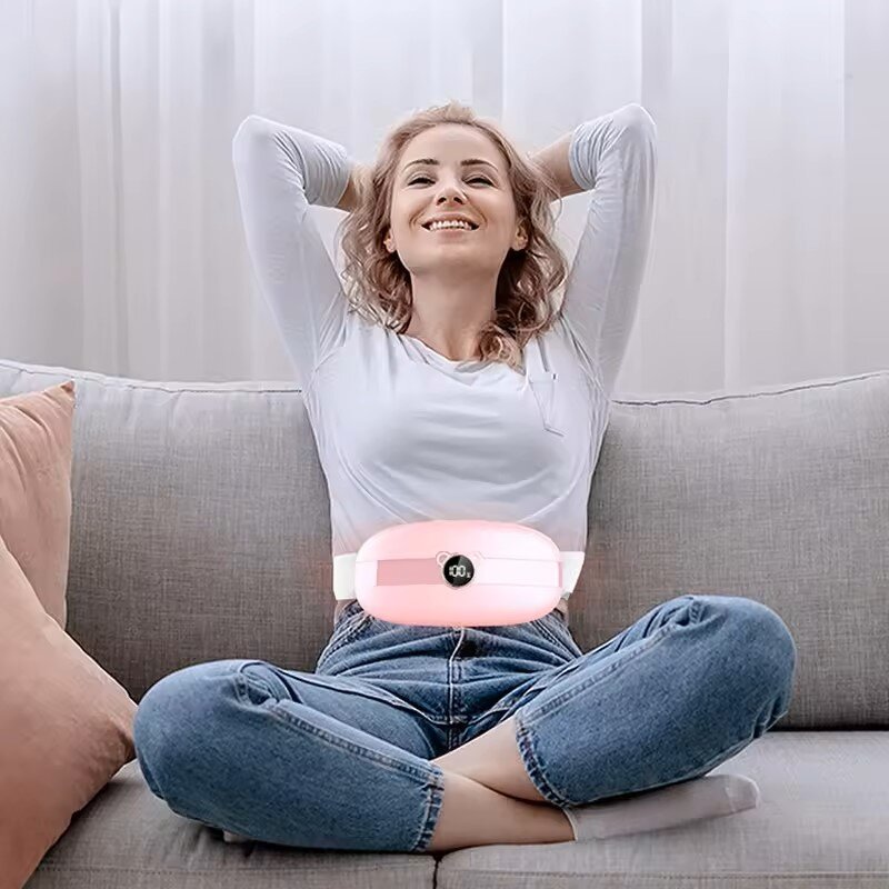 2-in-1 Waist Belt - Convenient Wireless Remote Control Warms Uterus Body Comfortable