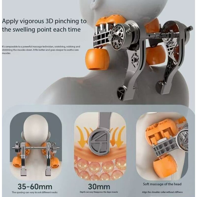 Dragon Claw Massage Cushion - Full Body Hot Compress Trapezius Muscle Relaxation Tool