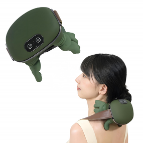 Shiatsu Neck Shoulder Massager - 2025 New Deep Tissue Kneading Heat Bionic Simulated Hand