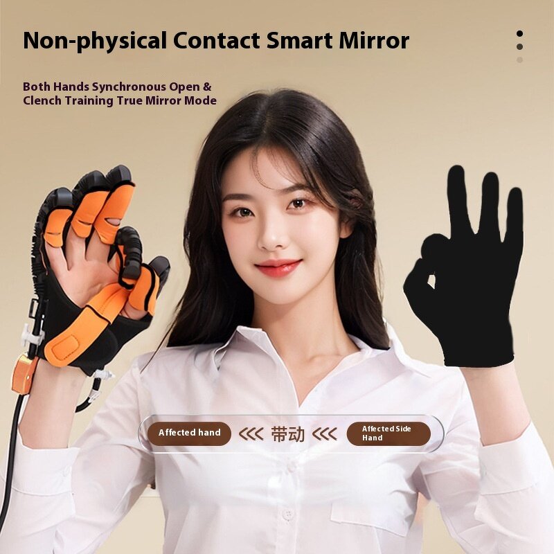 Hand Massager Gloves - Five-Finger Self-Care Elderly Stroke Hemiplegia Rehabilitation SZKFY-01