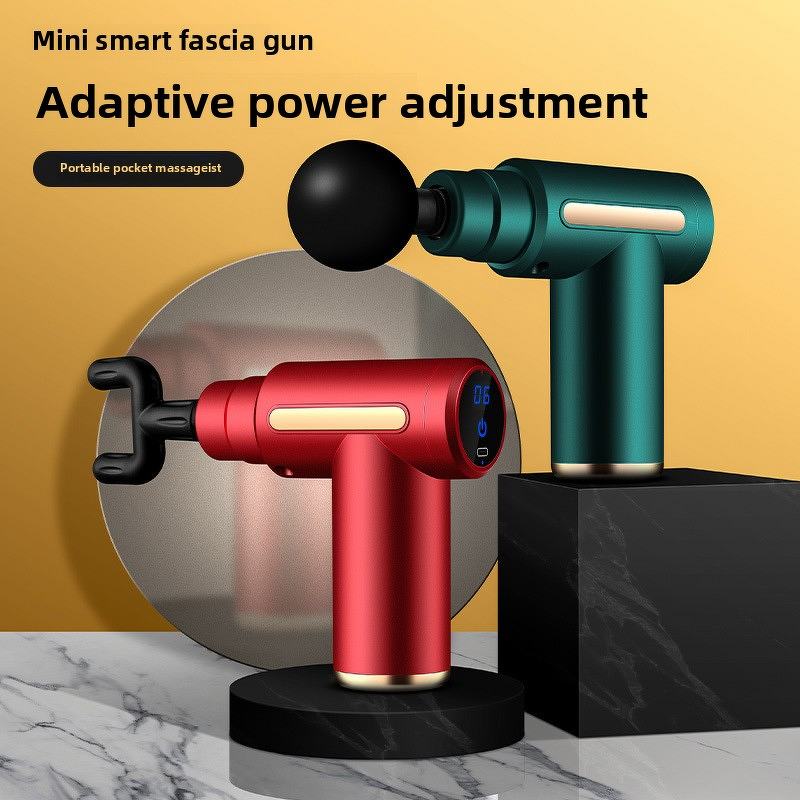 Electric Fascia Gun - Intelligent Cross-Border Body Head Cervical Fitness Relaxation