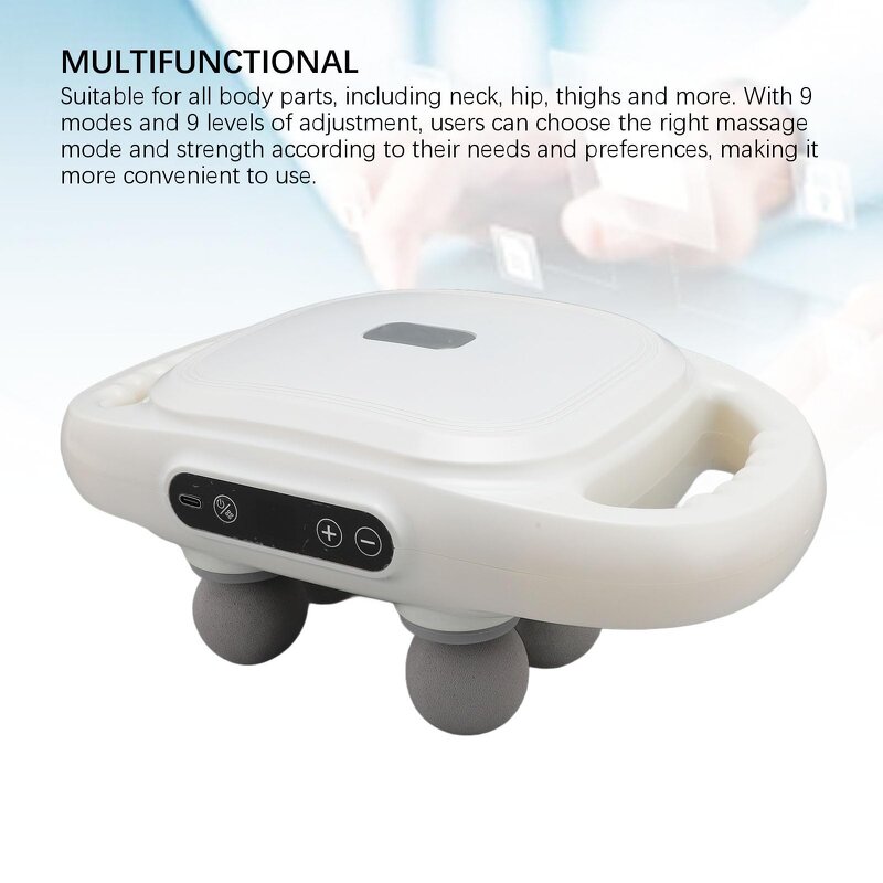 6-Head Fascia Gun - Professional AI Chip Timing Full-Body Deep Tissue Pain Relief