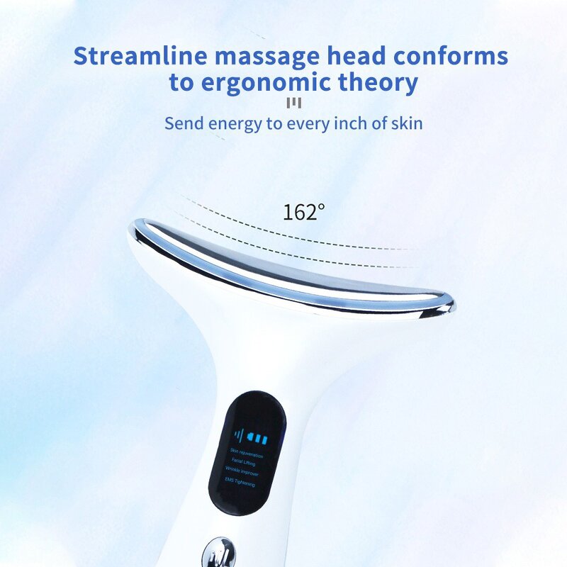 Electric Face Massager - Anti-Wrinkle Firming Lifting Beauty Instrument Nasolabial Folds