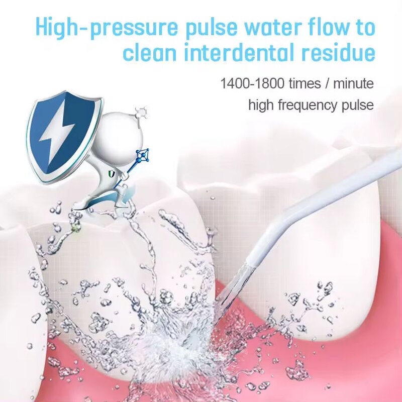 Orthodontic Water Flosser - Portable Household Electric Convenient Oral Irrigator Tool