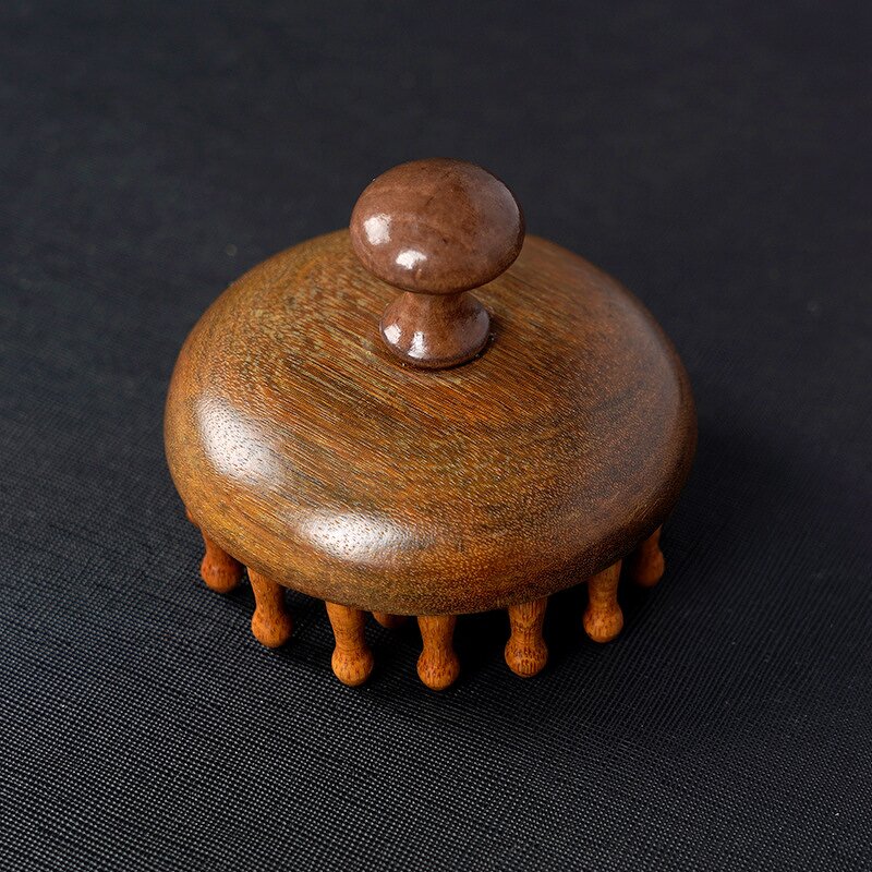 Sandalwood Massage Comb - Wholesale 28 Salon Supplies Oval Mushroom Nail Tooth Shaper Wood