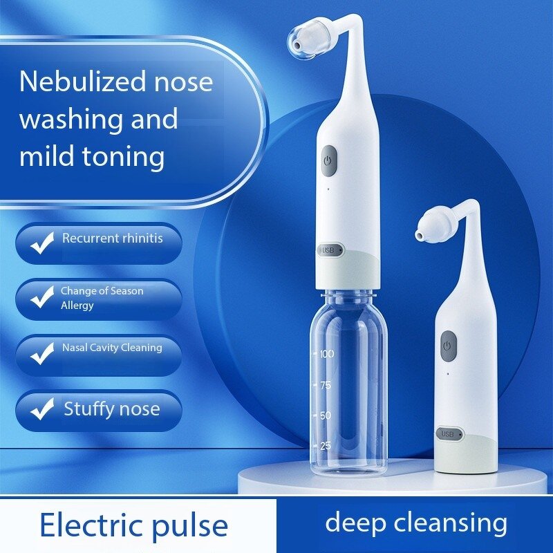 Nasal Irrigator - Home Electric Large Volume Non-Choking Seawater Spray Nose Cleaner