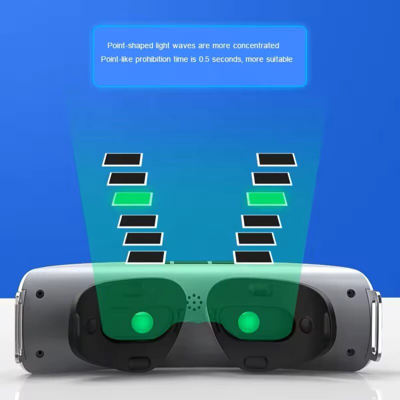 Wireless Eye Massager - Alpha Wave Vision Training Music Kneading Eye Fatigue Relief