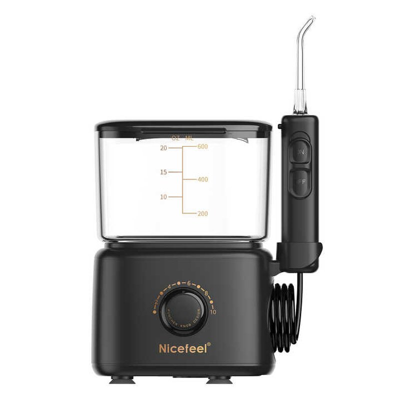 Electric Water Flosser - Portable Home Irrigator Waterproof Desktop Oral Care Cleaning