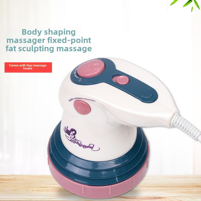 Dolphin Electric Massager - Plug-In Handheld Fat Pusher Scraping Machine Musical Function