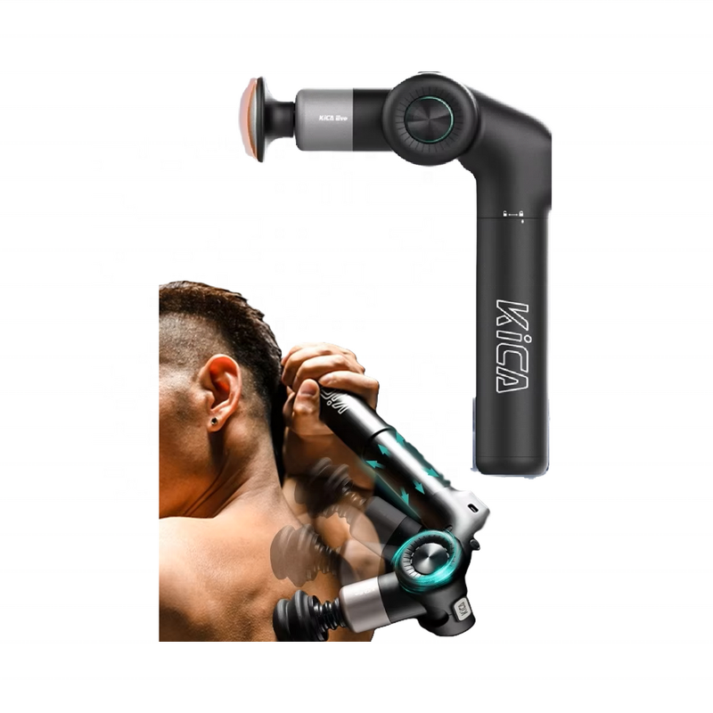 Kica Fascia Gun - Hot Compress Foldable Brushless 1200-2000mAh Battery Musical Function