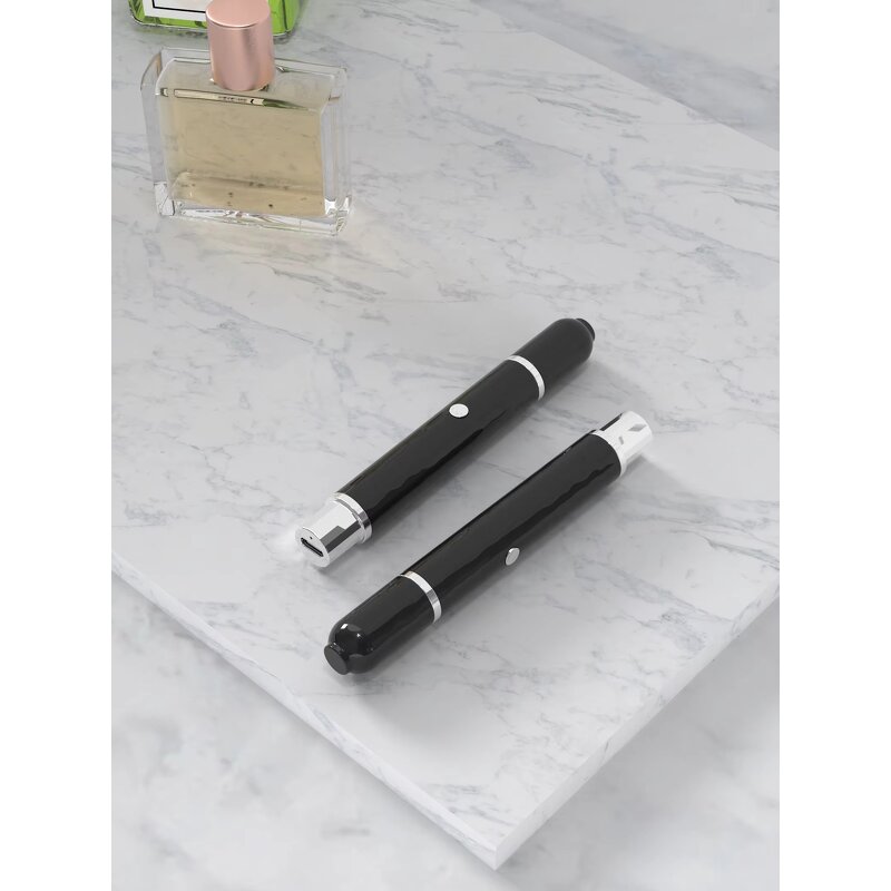 Eyelash Cleansing Brush - Wholesale Rechargeable Black Pink Mascara Spoolies Fluffy Swoop