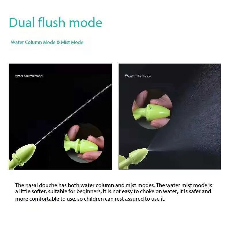 Nasal Irrigator - 500ml Eco-friendly Countertop Nose Cleaner Family Use Skincare Tool