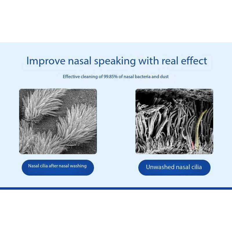 Nasal Irrigator - Home Electric Large Volume Non-Choking Seawater Spray Nose Cleaner