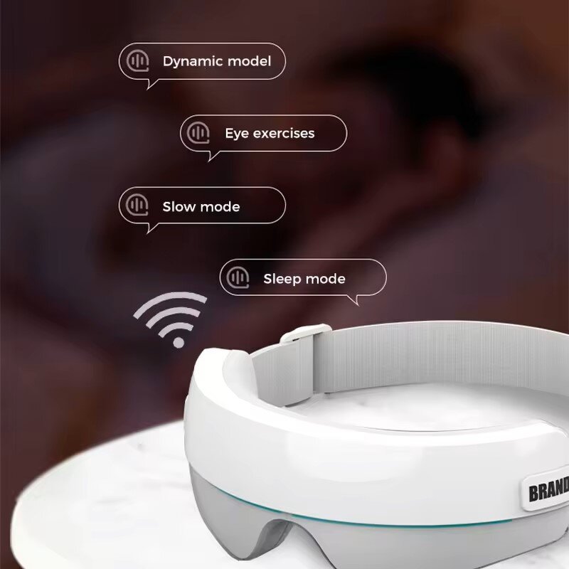 AI Voice Eye Massager - New Arrival Foldable Music Vibration Heat Compression Trending