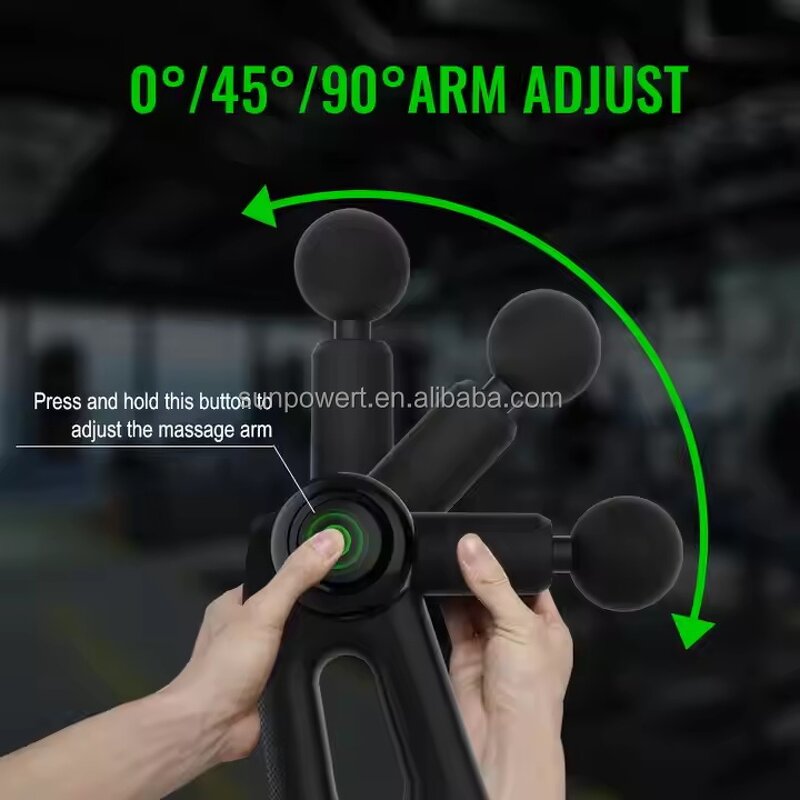 Cordless Massage Gun - Professional Deep Tissue Body Fascial Sport Booster Vibration