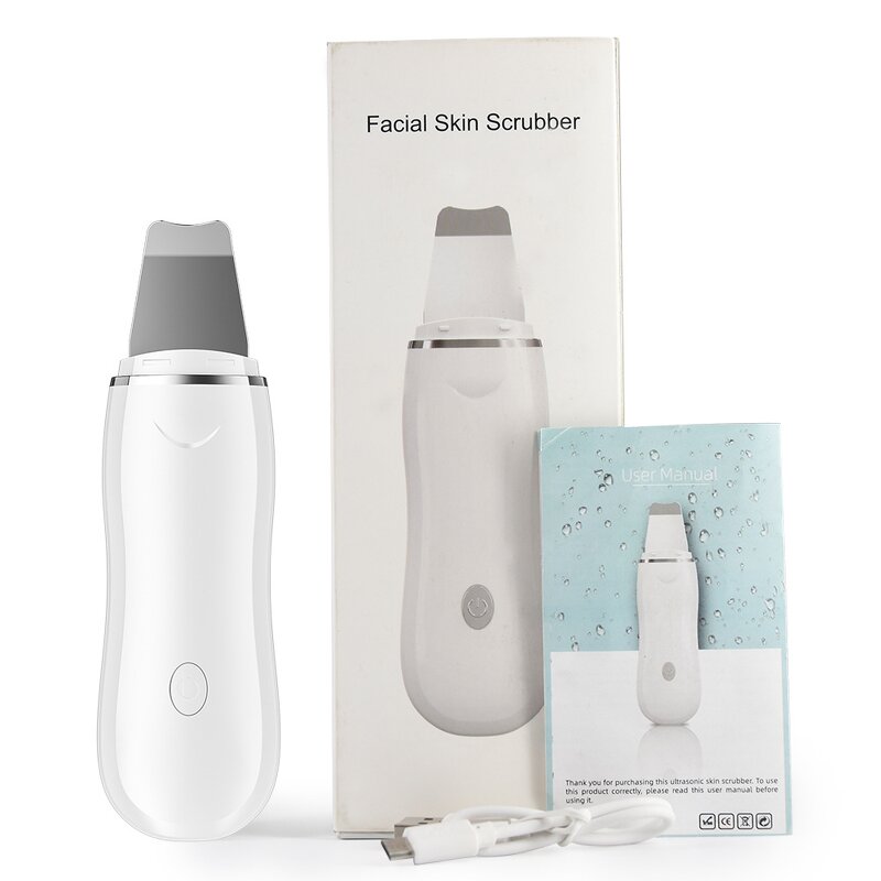 Ultrasonic Facial Massager - Wireless Remote Control Blackhead Pore Removal Face Treatment