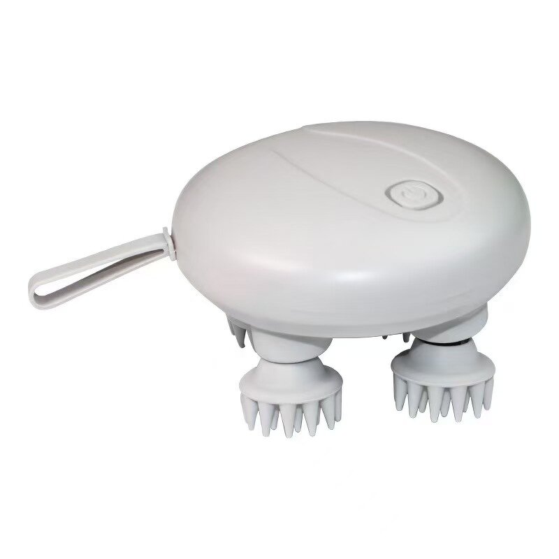 Scalp Head Massager - Full Body Cat Kneading 3 Modes ABS 1100mAh Rechargeable Heating