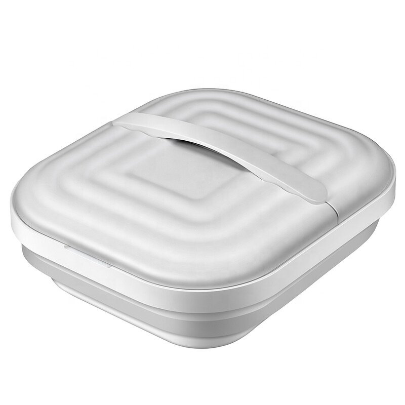 Foldable Foot Bath Tub - Portable Constant Temperature Heating Roller Massage Ball Spa