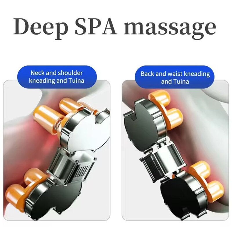 Massage Chair Manufacturer - 2024 Hot Selling Luxury Beige 8D Shiatsu Full Body Zero Gravity