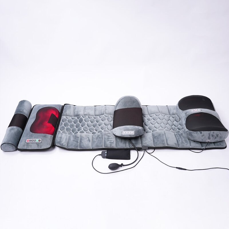 Body Massage Mat Manufacturer - Best 2025 Electric Heating Adjustable Infrared Roller Airbag