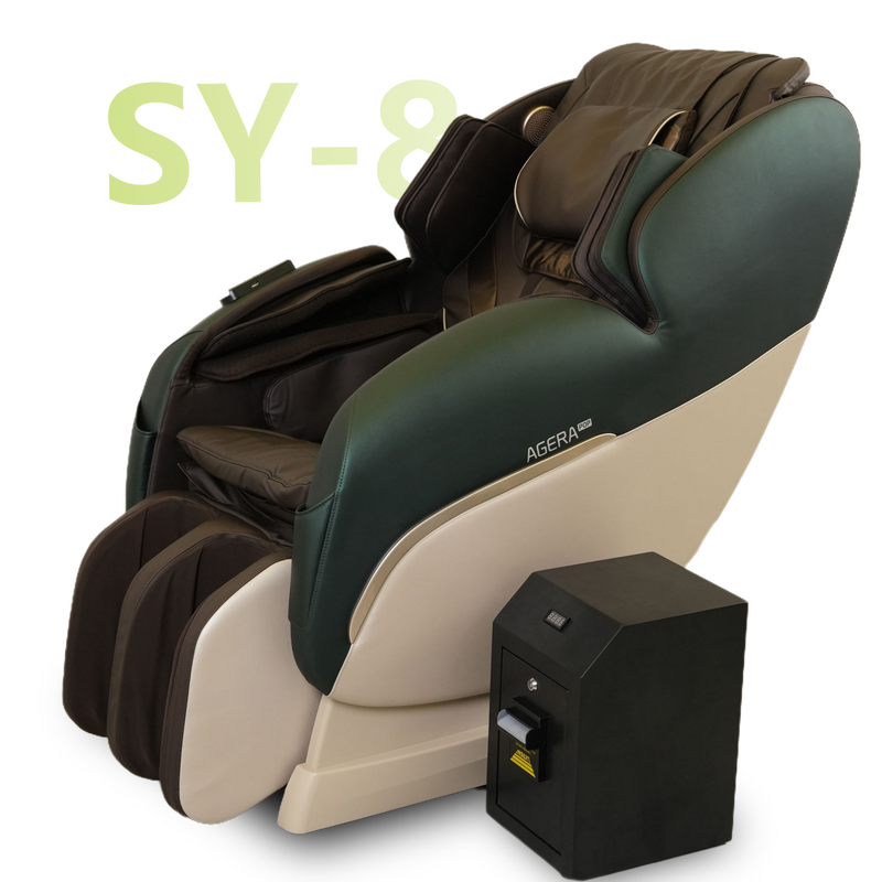 Commercial Massage Chair Manufacturer - 2024 SY-8 Full Body Credit Card & Coin Operated for Mall