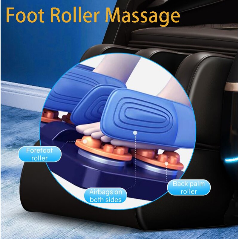 Massage Chair Manufacturer - New LCD AI Smart Touch Shiatsu zero Gravity Luxury 8d 2024