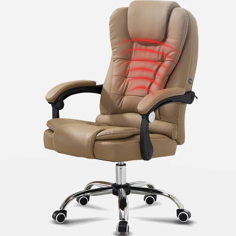Office Chair Manufacturer - Luxury Boss Foldable Mini Executive Leather Ergonomic Rocking with Massage