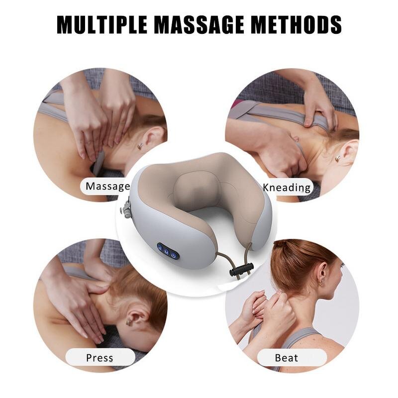 Neck Massager Pillow Manufacturer - Wholesale 2025 Electric Shiatsu Deep Kneading Wireless Heating