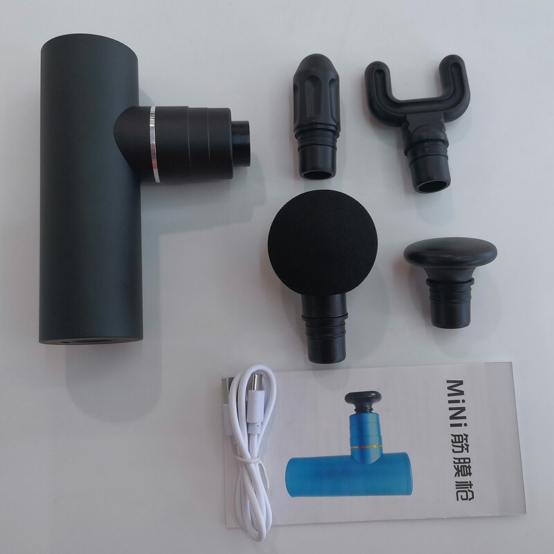 Massage Gun Manufacturer - Hot Selling Portable Deep Tissue Back Pain Relief 4 Heads