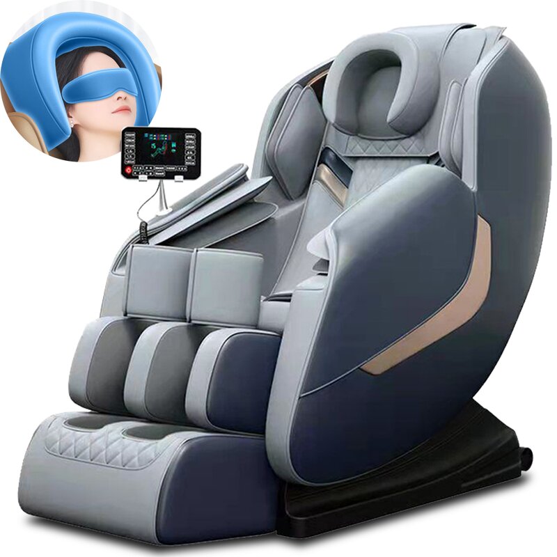 Massage Chair Manufacturer - 2024 Hot Selling Luxury Beige 8D Shiatsu Full Body Zero Gravity