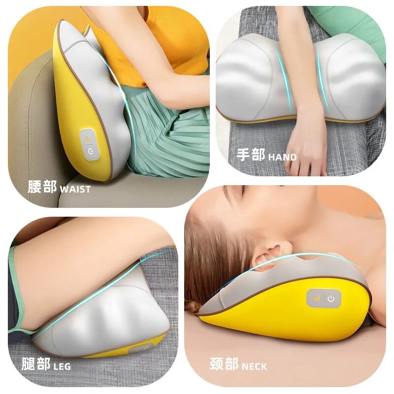 Neck and Back Massager Manufacturer - High Quality 2025 Multifunction Shiatsu Portable EMS