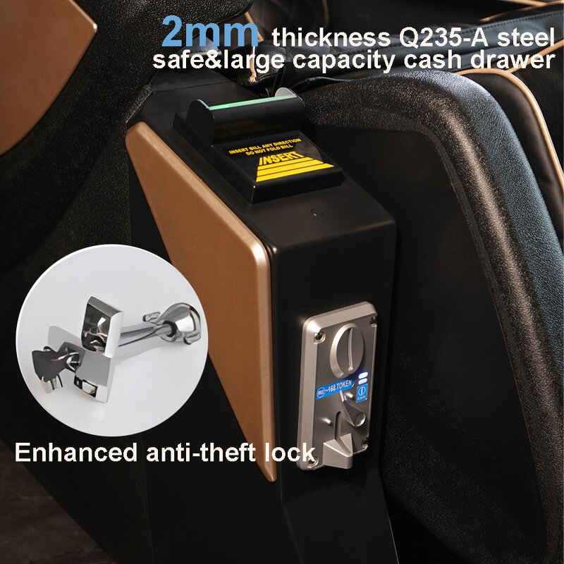 Commercial Massage Chair Manufacturer - Luxury Full-Body Zero Gravity Credit Card Coin Operated