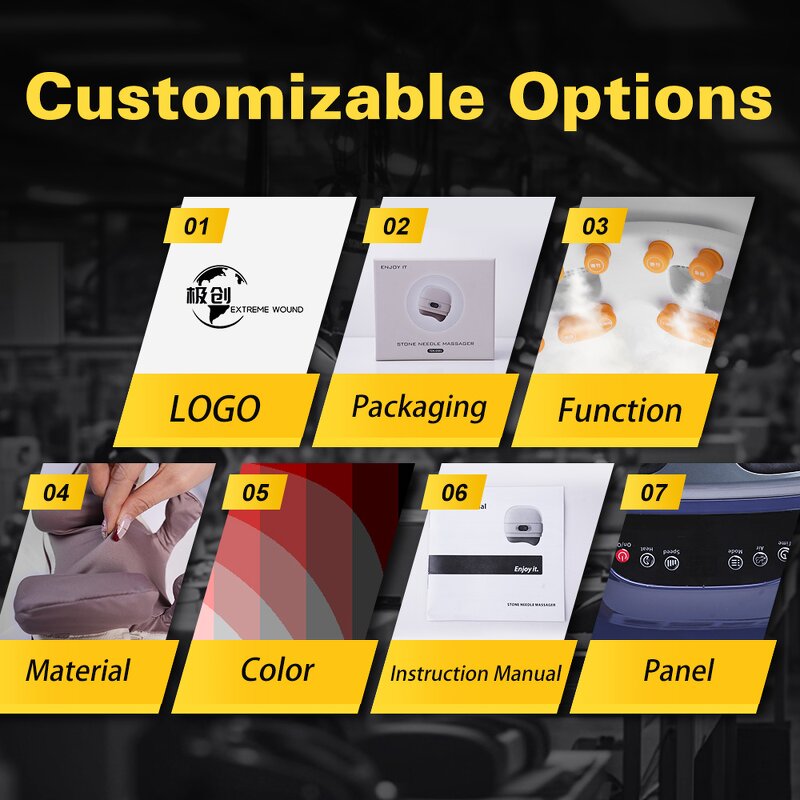 Massage Cushion Manufacturer - OEM Customized Portable Full Body Shiatsu Vibration for Waist