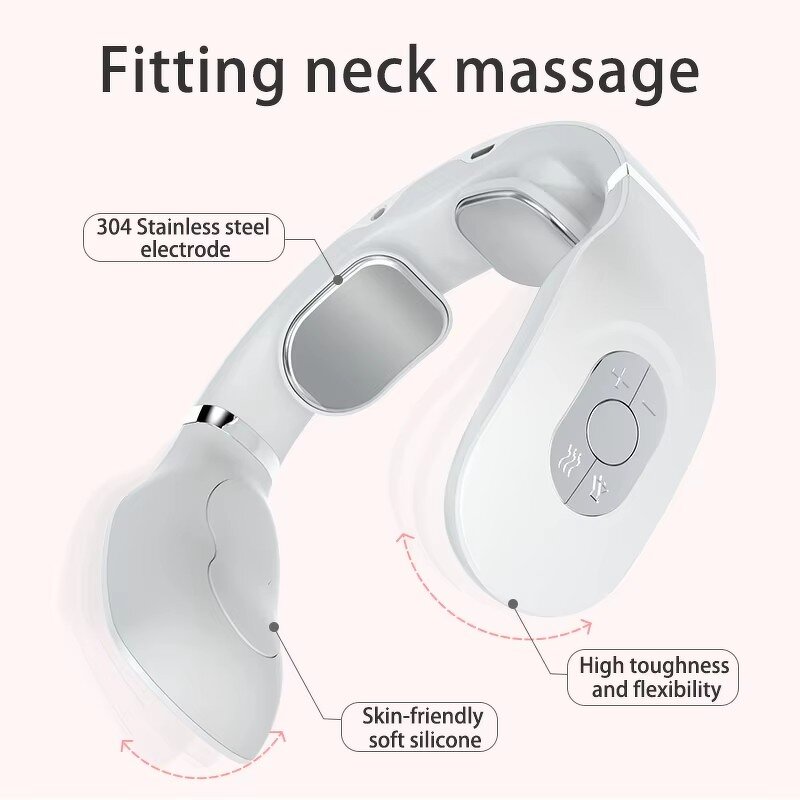 Neck Massager Manufacturer - Factory Wholesale OEM GH-N2 Smart Vibration Hot Compress