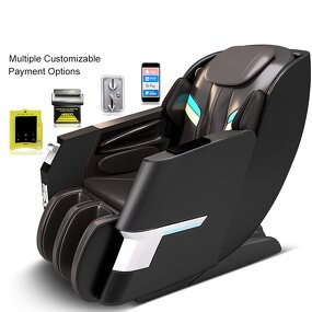 Commercial Massage Chair Manufacturer - Full Body Electric Vending Coin & Credit Card Operated