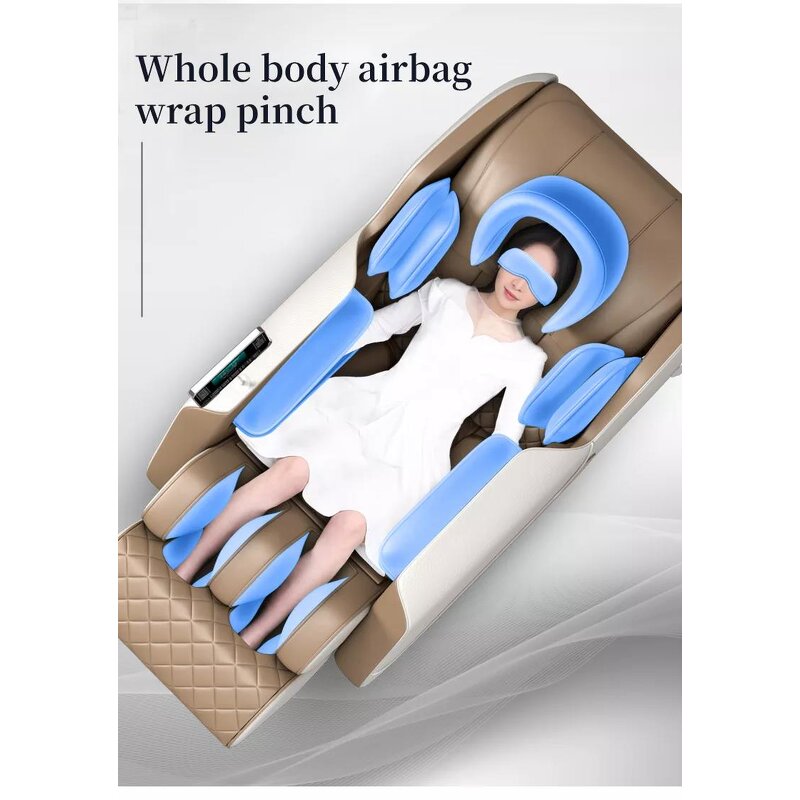 Massage Chair Manufacturer - Guoheng Luxury Electric Full Body 8D Zero Gravity with Heated PU