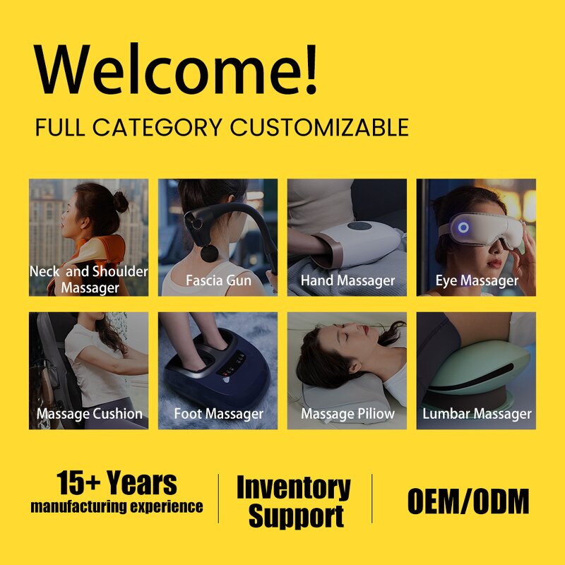 Body Massage Mat Manufacturer - Best 2025 Electric Heating Adjustable Infrared Roller Airbag