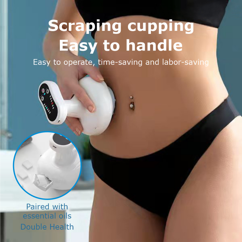 Electric Cupping Massager - Home Infrared Heating Negative Pressure Gua Sha Cellulite
