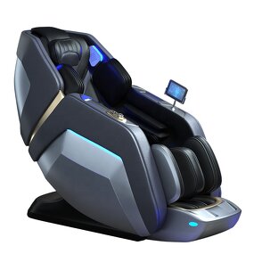 4D Massage Chair - High Quality Zero Gravity Full Body Electric Heated Leather Foot Spa