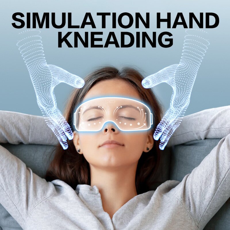 LED Eye Massager - High Quality High Frequency Heat Smart Eye Care Compression