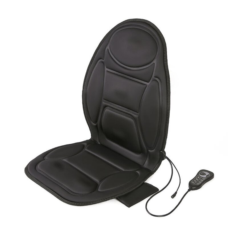 Seat Massager Cushion - Electric Heating Kneading Roller Shiatsu Car Home Full Body
