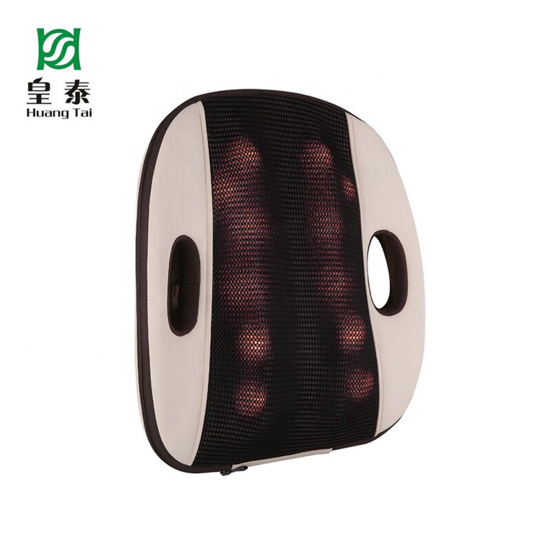 Folding Massage Chair - Portable Infrared Heat Back Shiatsu Kneading Body Vibrator