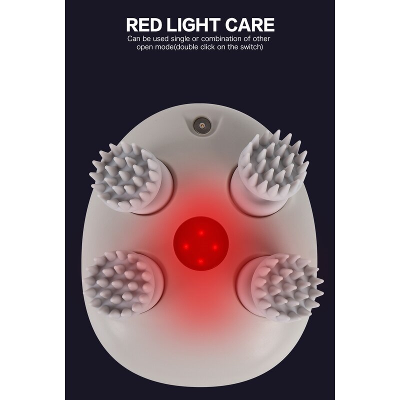 Waterproof Scalp Massager - New Design Wireless Electric Silicone Pet Head Tool