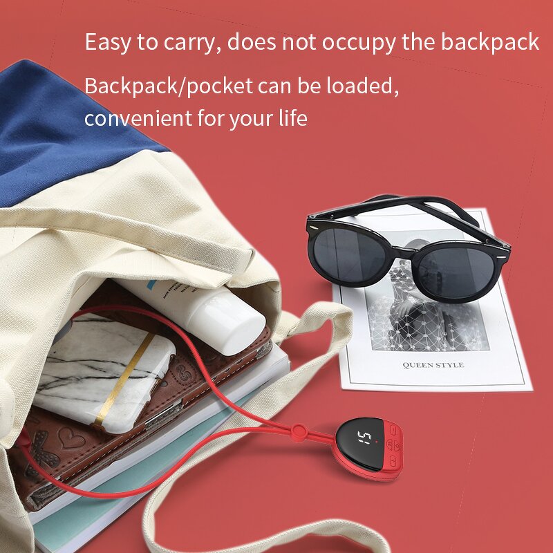 Hanging Neck Massager - Mini Multifunction Low Frequency Pulse Heating Pendant