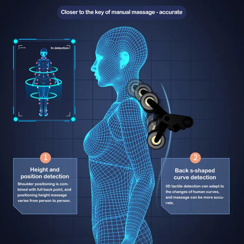 Commercial Massage Chair - Luxury Coin Operated Zero Gravity 4D Full Body Airbags Vending