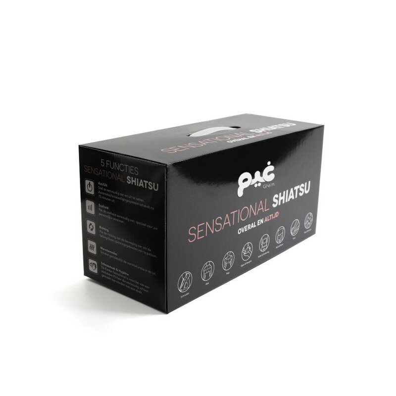 Electric Shiatsu Shawl - Full Body Kneading Heat Massage Neck Shoulder Back Relief