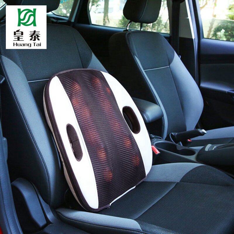 Folding Massage Chair - Portable Infrared Heat Back Shiatsu Kneading Body Vibrator