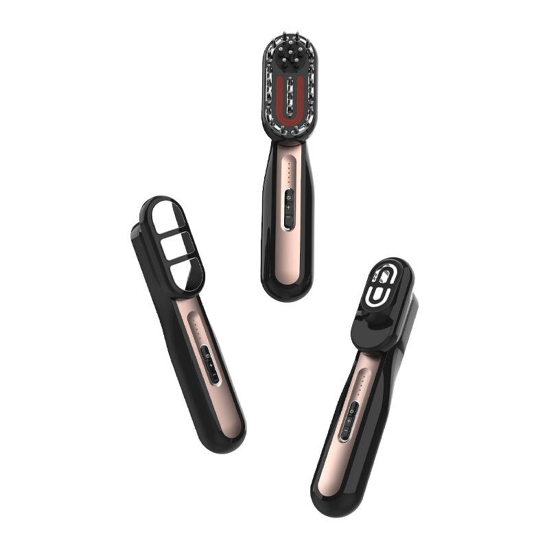 3 in 1 Scalp Comb - Cordless Electric Shiatsu Hair Scalp Massaging Brush Tool