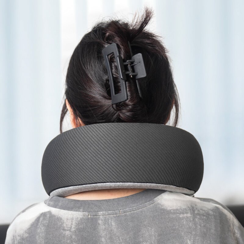 U Shape Kneading Pillow - Rechargeable Car Home Travel Neck Massage Relief Tool