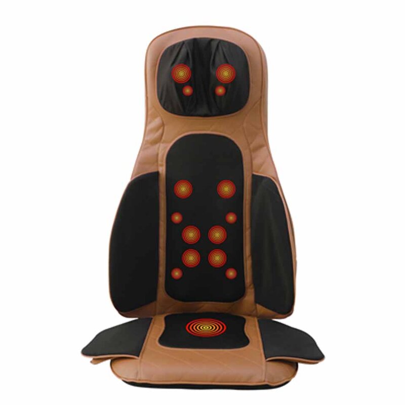 Back Massage Cushion - Electric Kneading Shiatsu Infrared Heating Car Home Seat